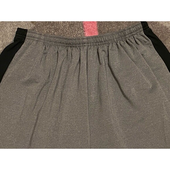 Vintage Nike DRI FIT Men’s Running Shorts Gym Active Performance Gray  Swoosh - Picture 13 of 16